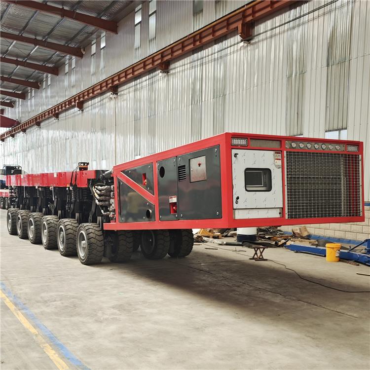 SPMT Trailer Module Transport 