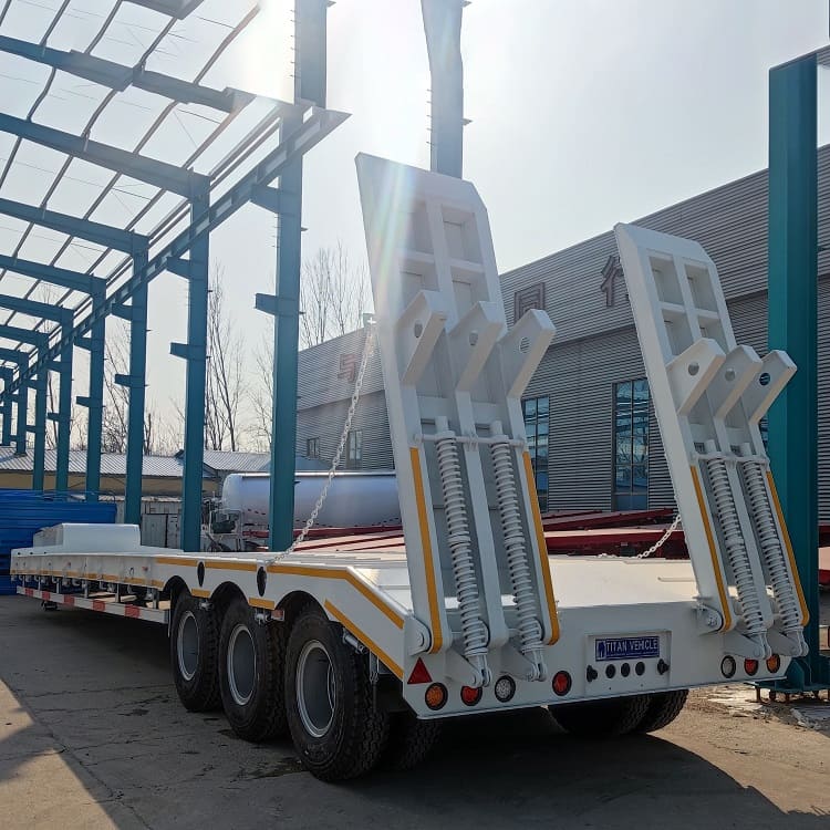 3 Axle Low Bed Trailer