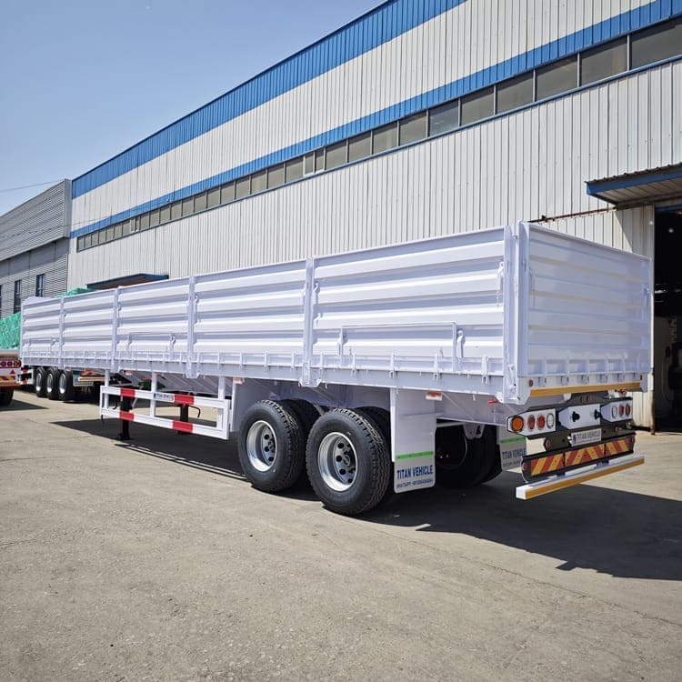 2 Axle Side Door Trailer