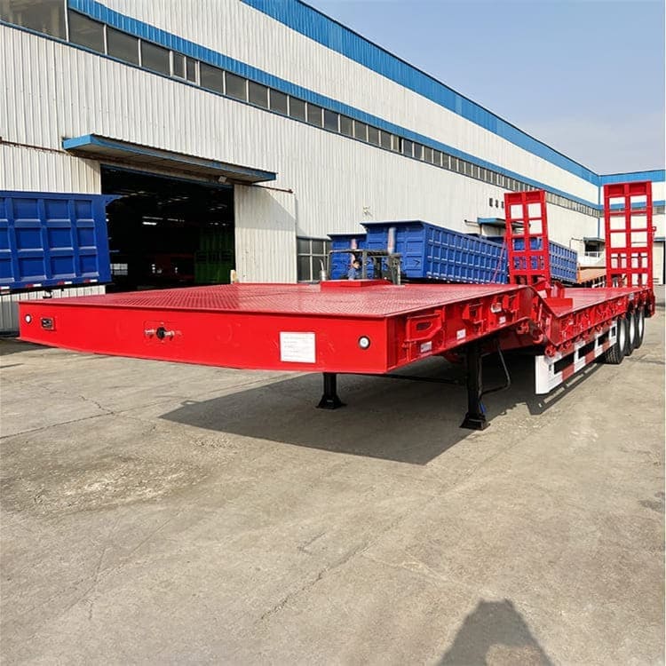 ​​Equal Width Gooseneck Low Bed Truck