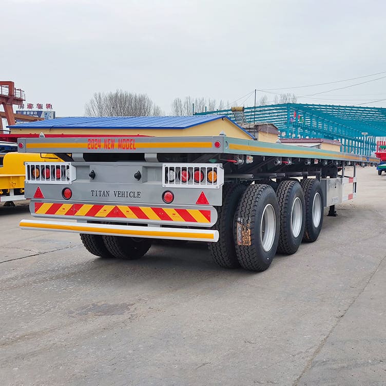 40 FT Flatbed Semi Trailer