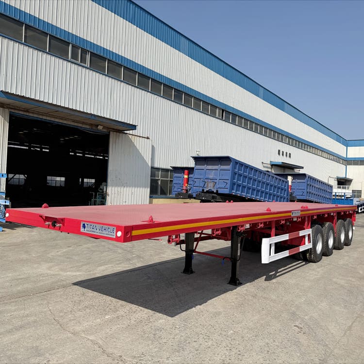 4 Axle Flatbed Trailer