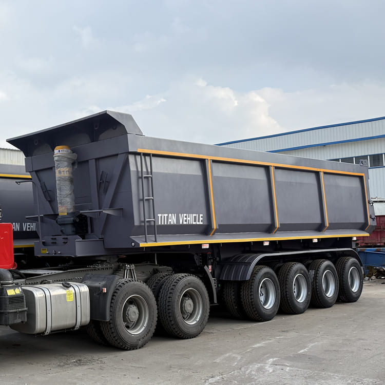 Heavy Duty Semi Dump Trailers