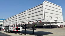 60 Ton Triaxle Trailers with Side Walls
