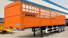 80 Ton Fence Cargo Trailer