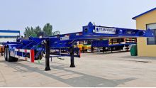 Skeletal Container Semi Trailer