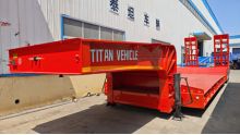 2 Line 4 Axle Low Bed Trailer Truck
