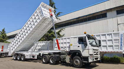 3 Axle Dump Trailer