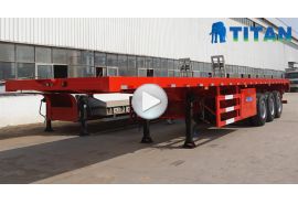 Different type of flatbed trailer
